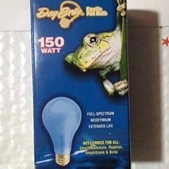 NEW 2-PACK DAY BRITE 150W A21 FROST NEODYMIUM PET HEAT FULL SPECTRUM LIGHT BULBS - Picture 3 of 8